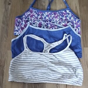 Fruit of the Loom Set Of 3 Womens Bralettes